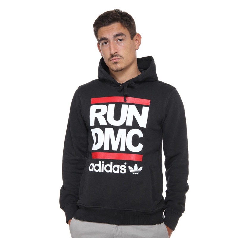 Run dmc adidas store hoodie