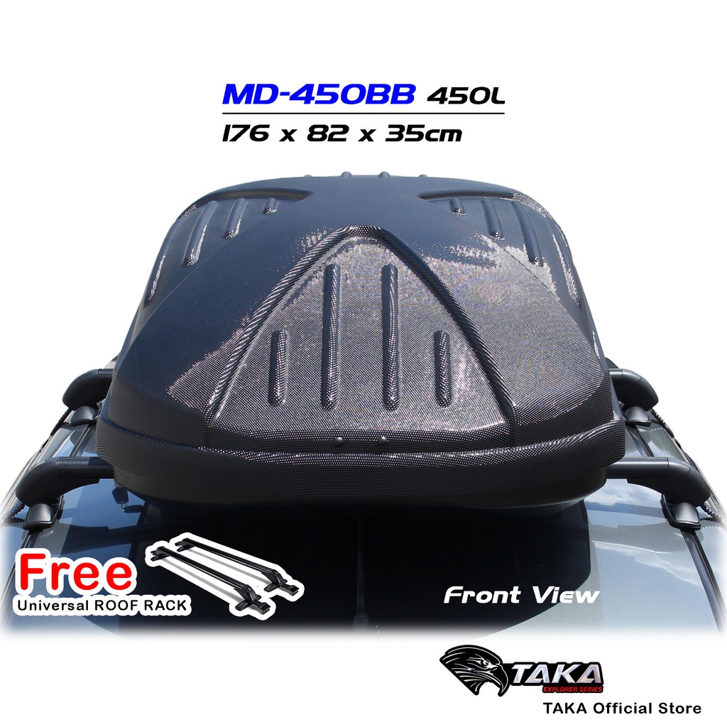 TAKA MD-450BB Bubble Design Car Roof Box [Special Edition] [XL Size] Cargo  ROOFBOX