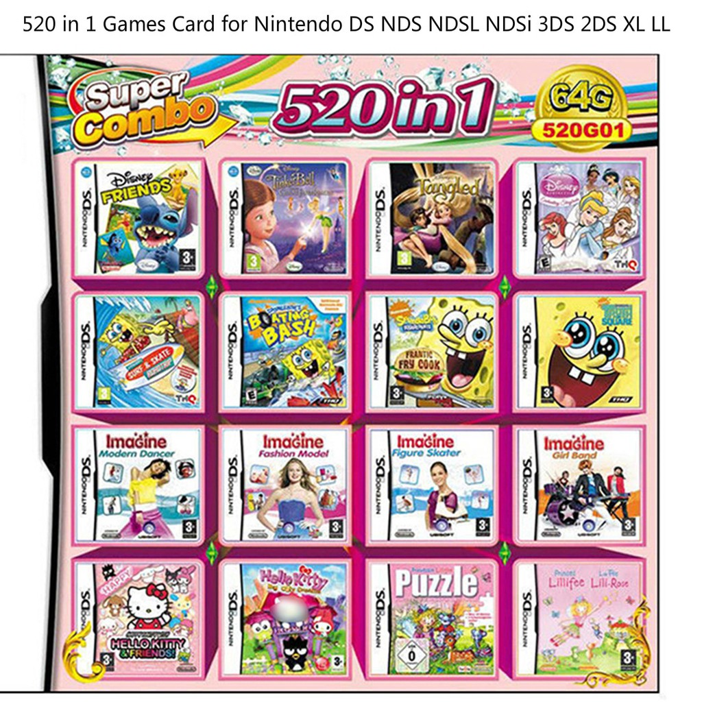 520 games deals in 1 ds