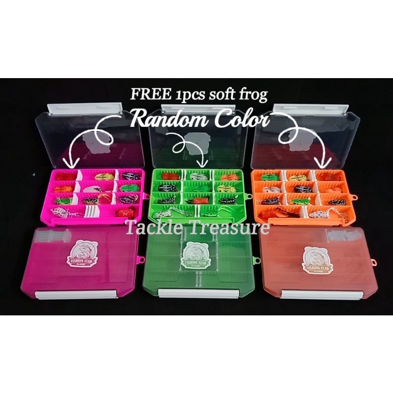 10pcs Soft Frog SET BOX(FREE 1pcs)