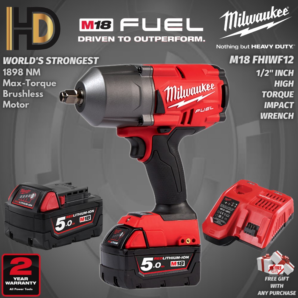 Milwaukee high online torque