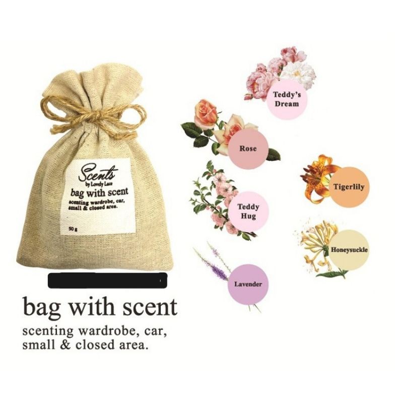 Scents by Lovely Lace - Bag with Scent - Lavender