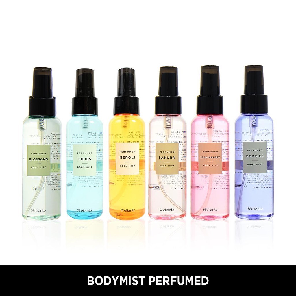 ELIANTO Perfumed Body Mist Shopee Malaysia