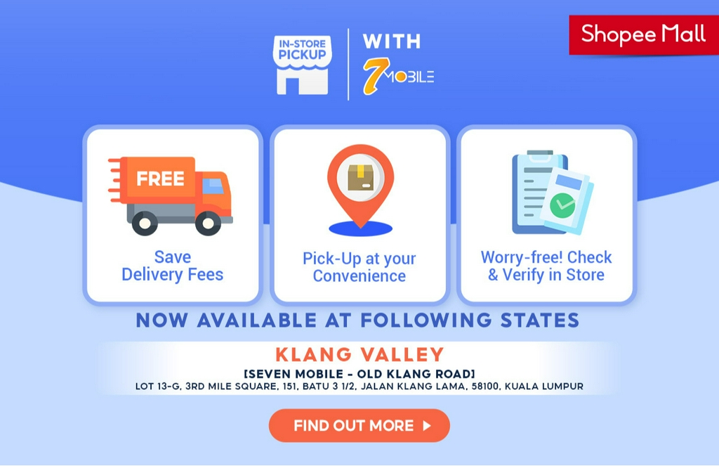 Seven Mobile Official Store Online, June 2024 | Shopee Malaysia