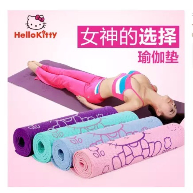 Other, Hello Kitty Yoga Exercise Mat Pink
