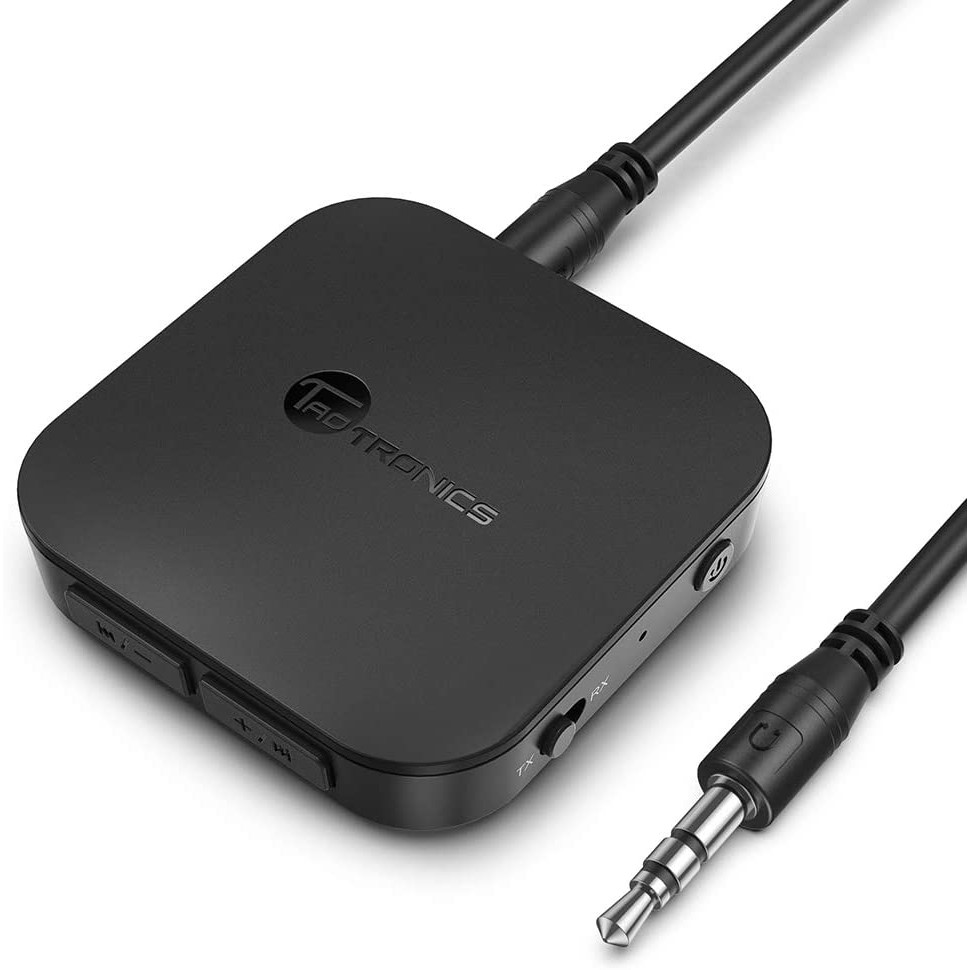 TaoTronics Bluetooth 5.0 Transmitter Receiver Wireless 3.5mm