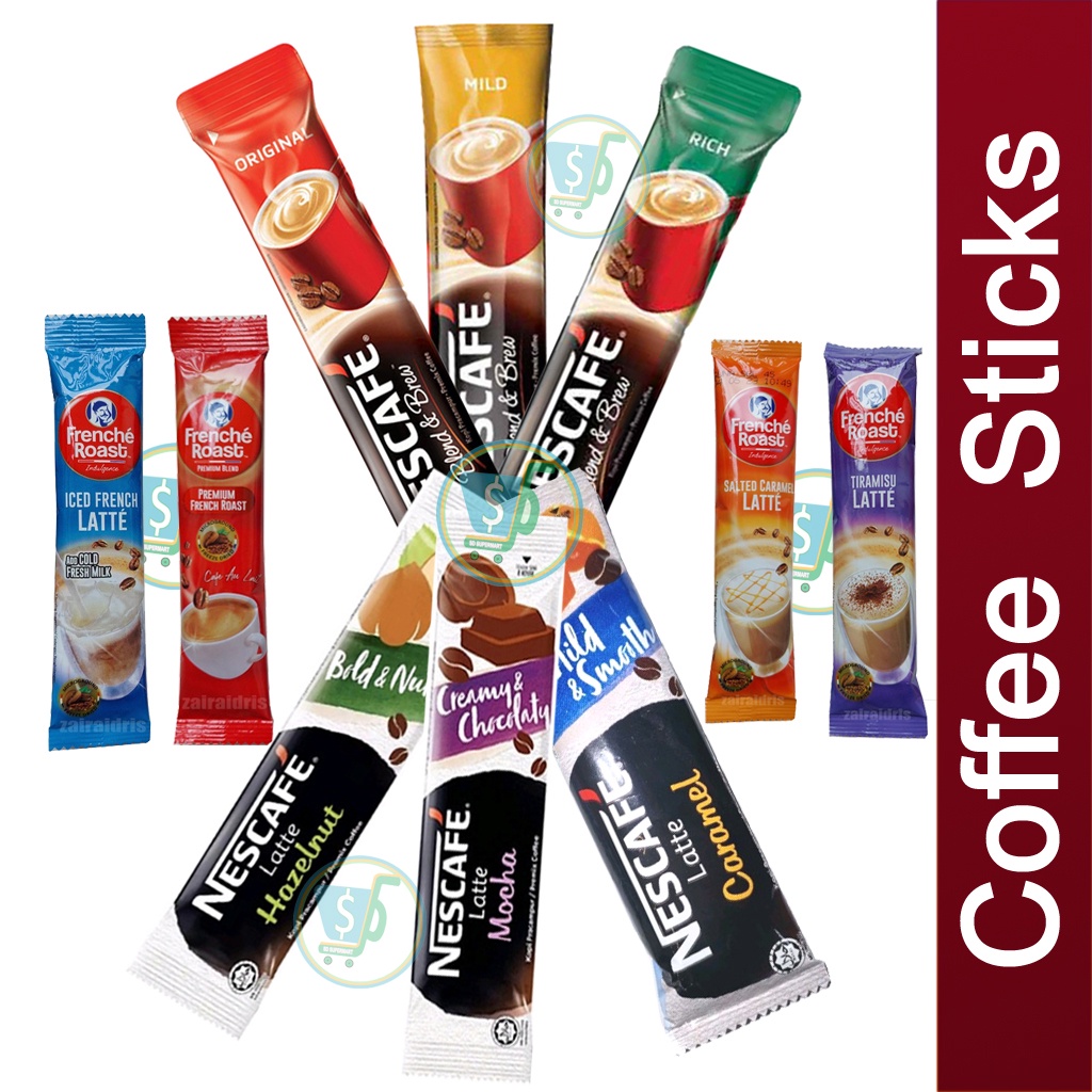 Nescafé Blend & Brew Original 3 in 1 Premix Coffee sticks/ Nescafe