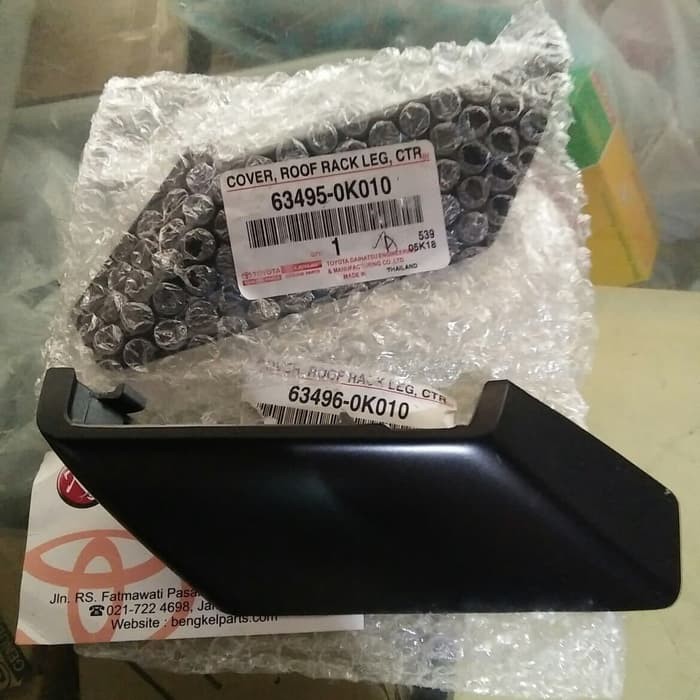 Fortuner roof rail cover sale