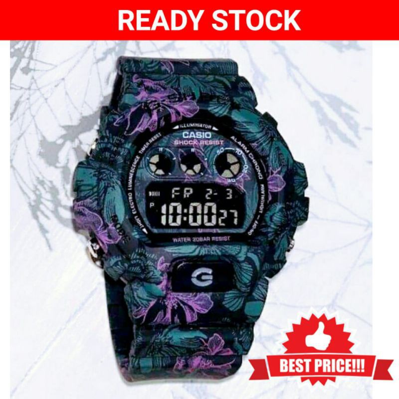 G shock best sale floral green