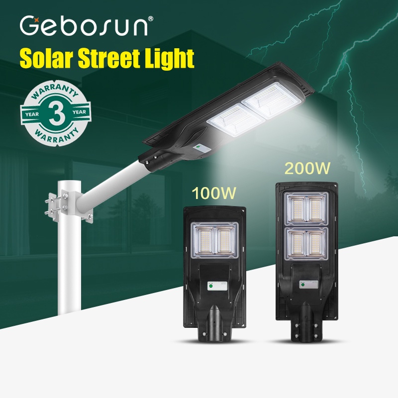 Gebosun led outlet solar light