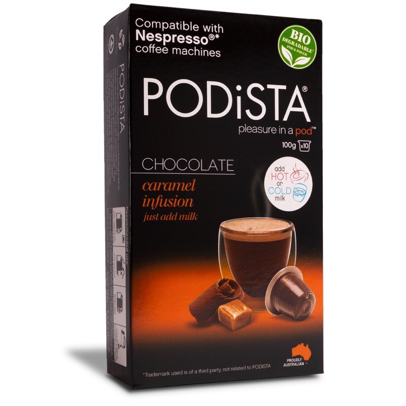 nespresso chocolate pods coles