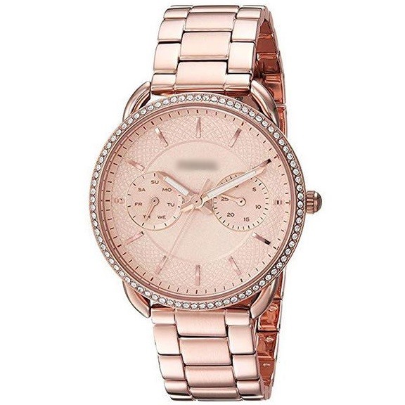 Authentic Original Fossil Women Tailor Rose Gold Dial Stainless Steel Watch ES4264 Jam Tangan Wanita Shopee Malaysia