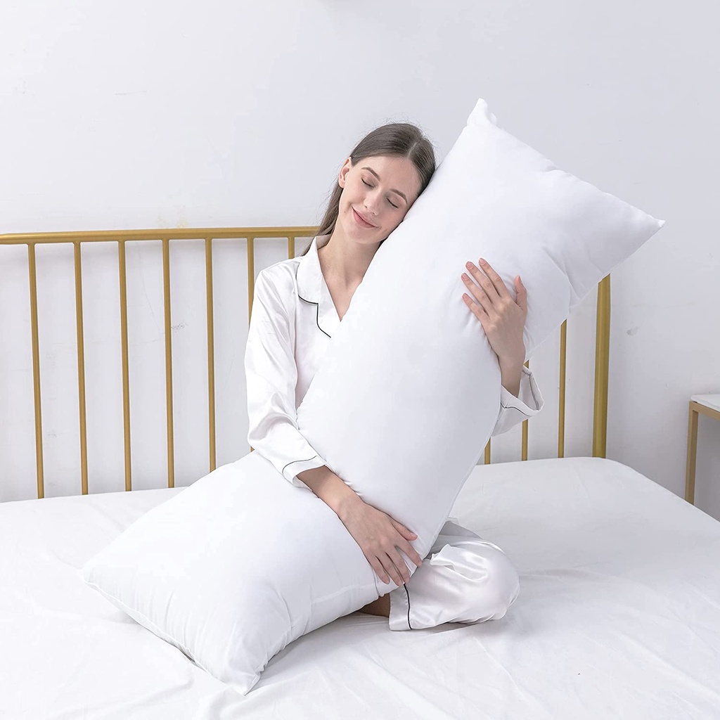 Long cuddle hot sale pillow