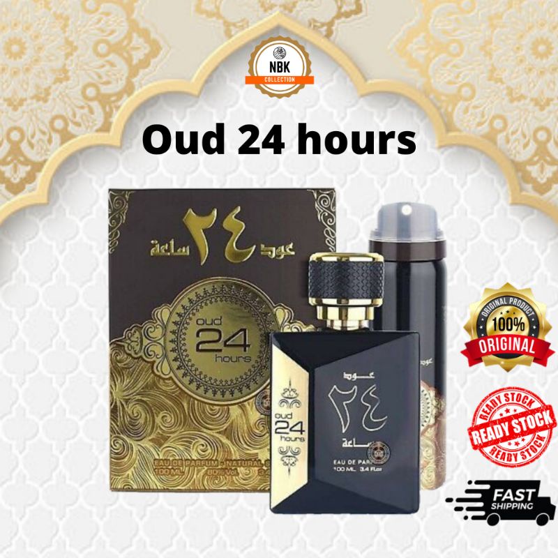 Oud 24 hours 100ml arabian perfume hot sale