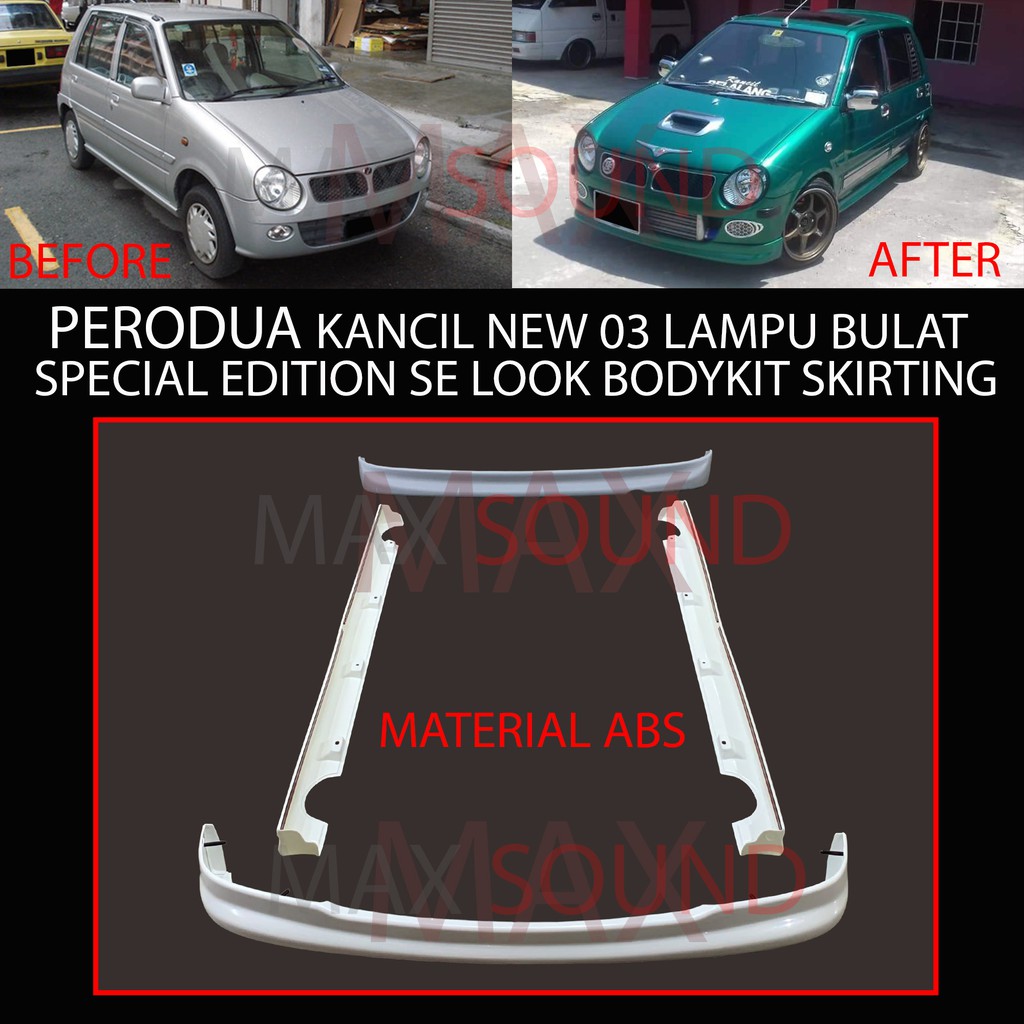 PERODUA KANCIL NEW 03 LAMPU BULAT OEM SE SPECIAL EDITION LOOK BODY