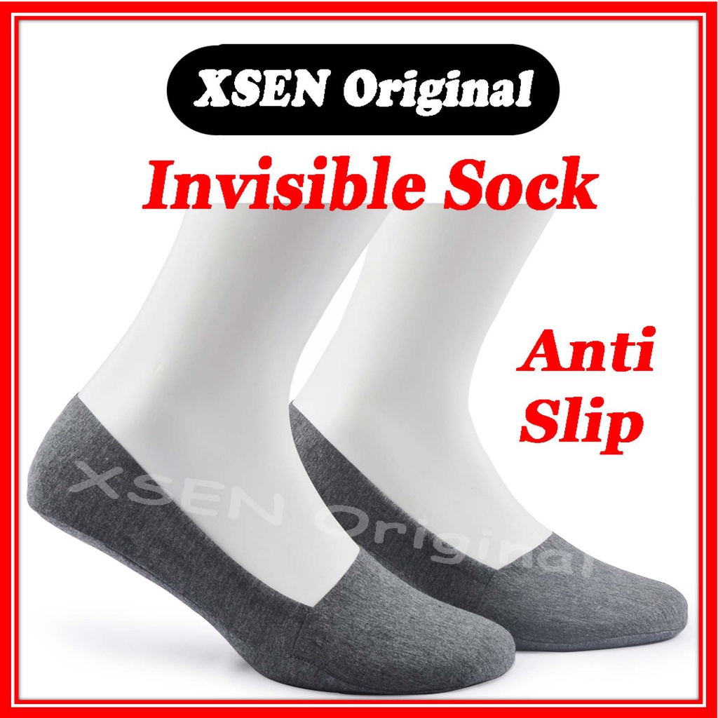 Cotton Invisible Unisex Low-cut Non-slip Men Sock Women Sock Boat Socks No  Show Socks Anti Slip Silicone - Xsen