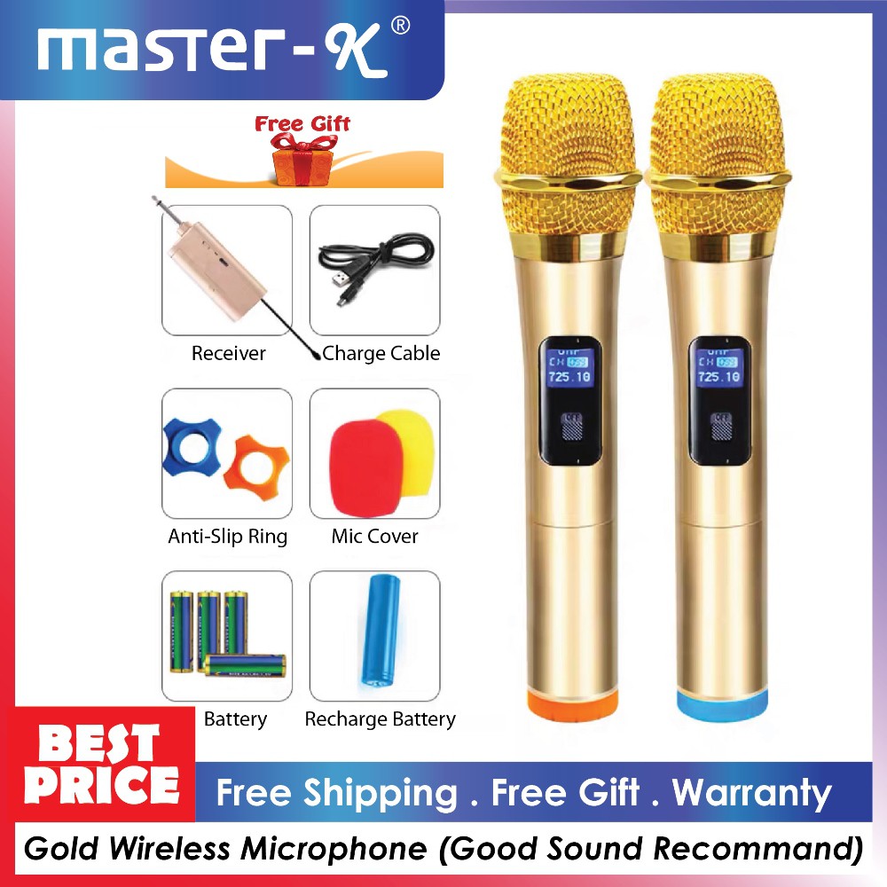 Gold best sale wireless mic