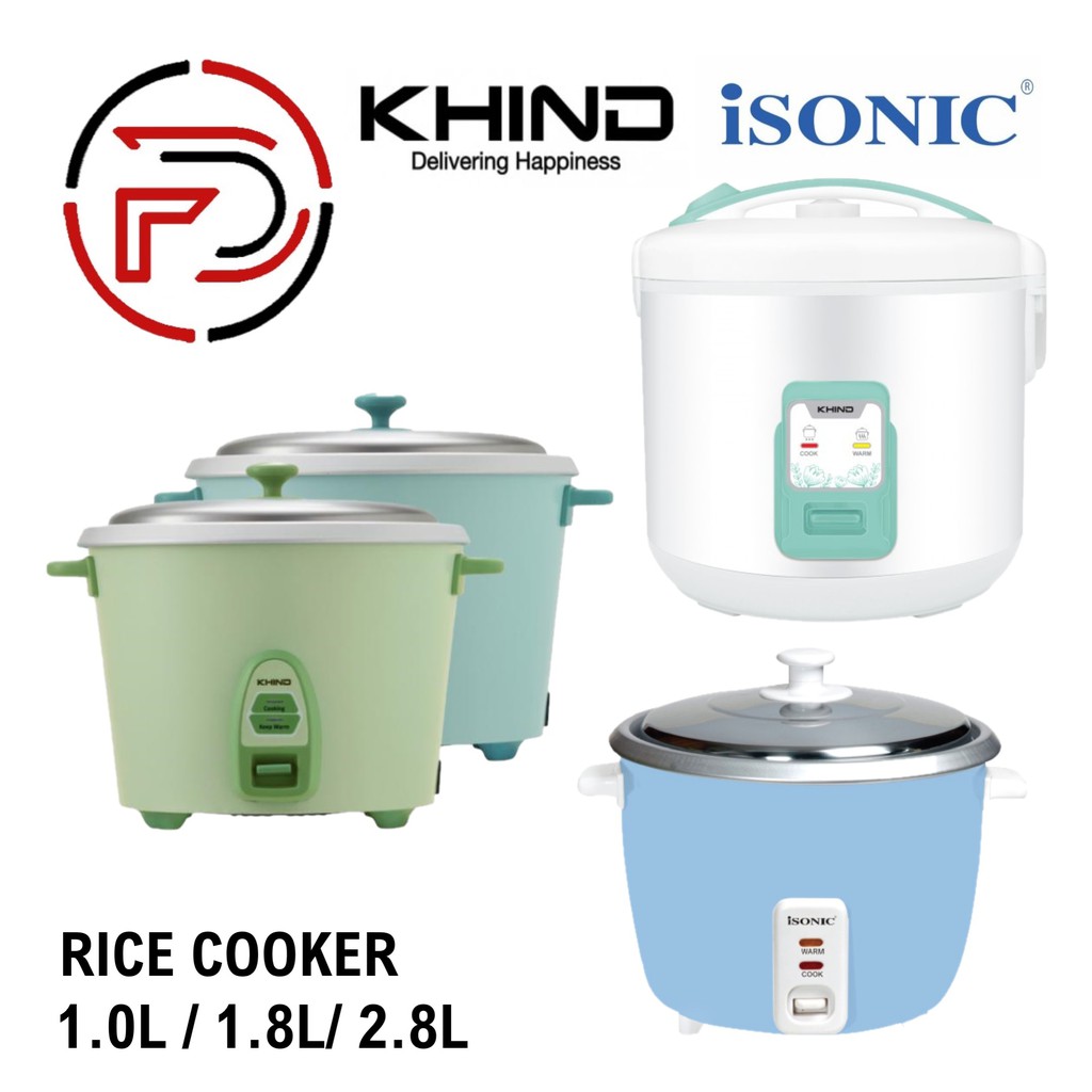 Rice Cooker+Steamer 2.8 Liters White- RM/290