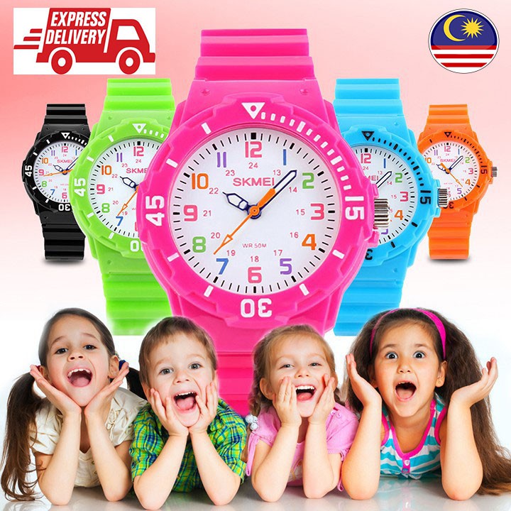 LOCAL SELLER ORIGINAL SKMEI 1043 KIDS WATCH Shopee Malaysia