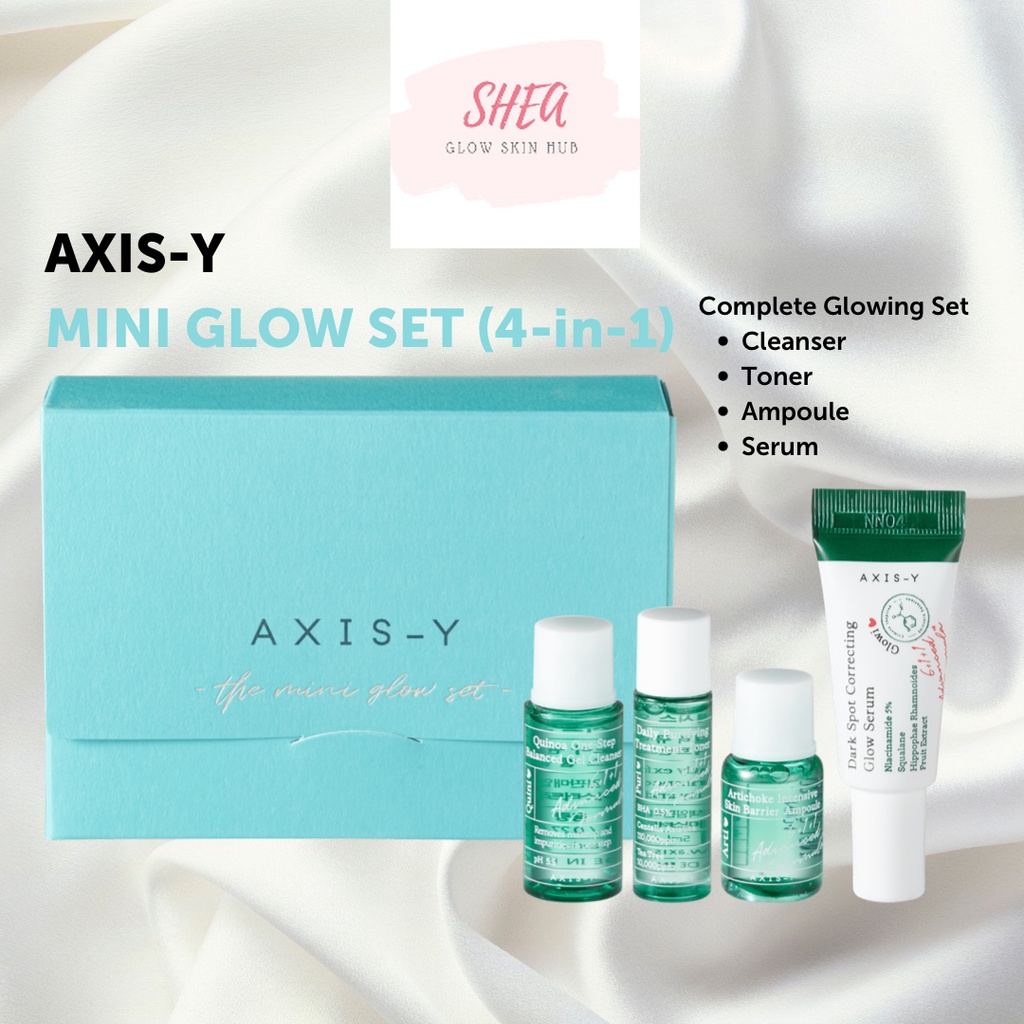 Axis-Y Set (Cleanser + Toner + Ampoule + Serum)