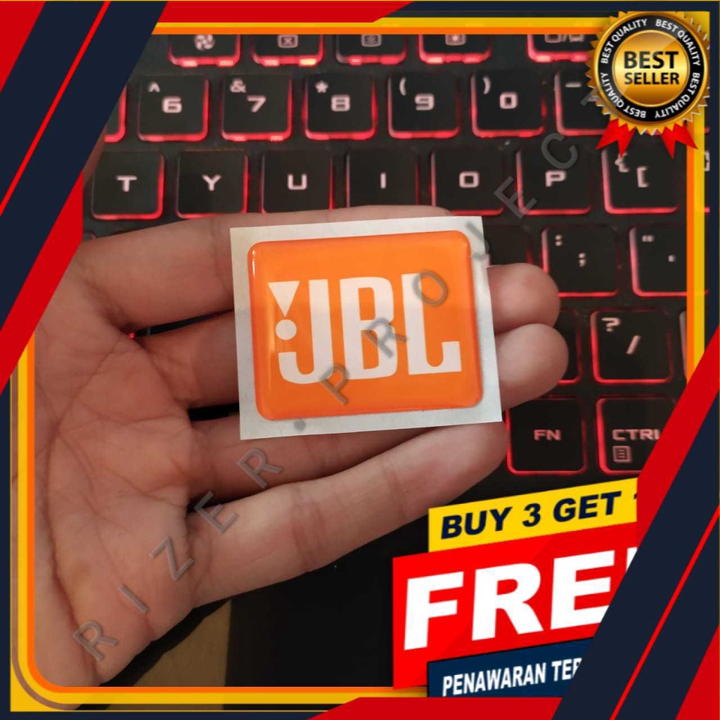 Jbl logo best sale sticker price