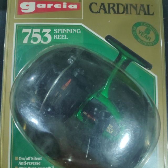 Abu Cardinal 753 green, Sports Equipment, Fishing on Carousell