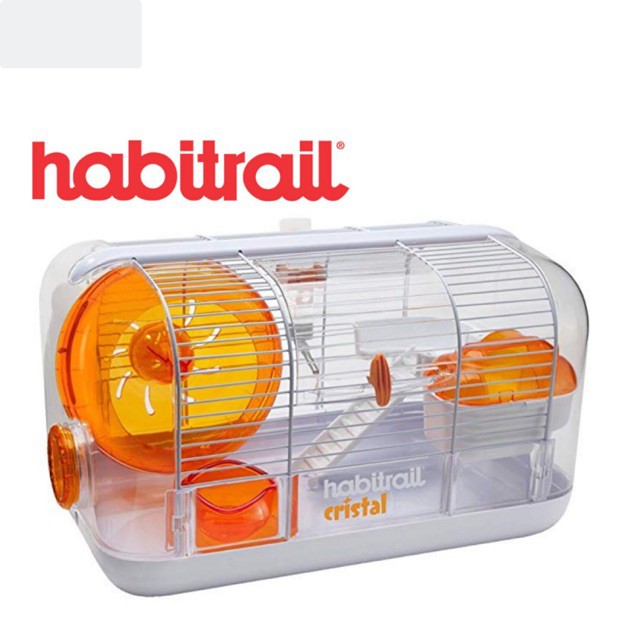 Habitrail cristal hamster store cage