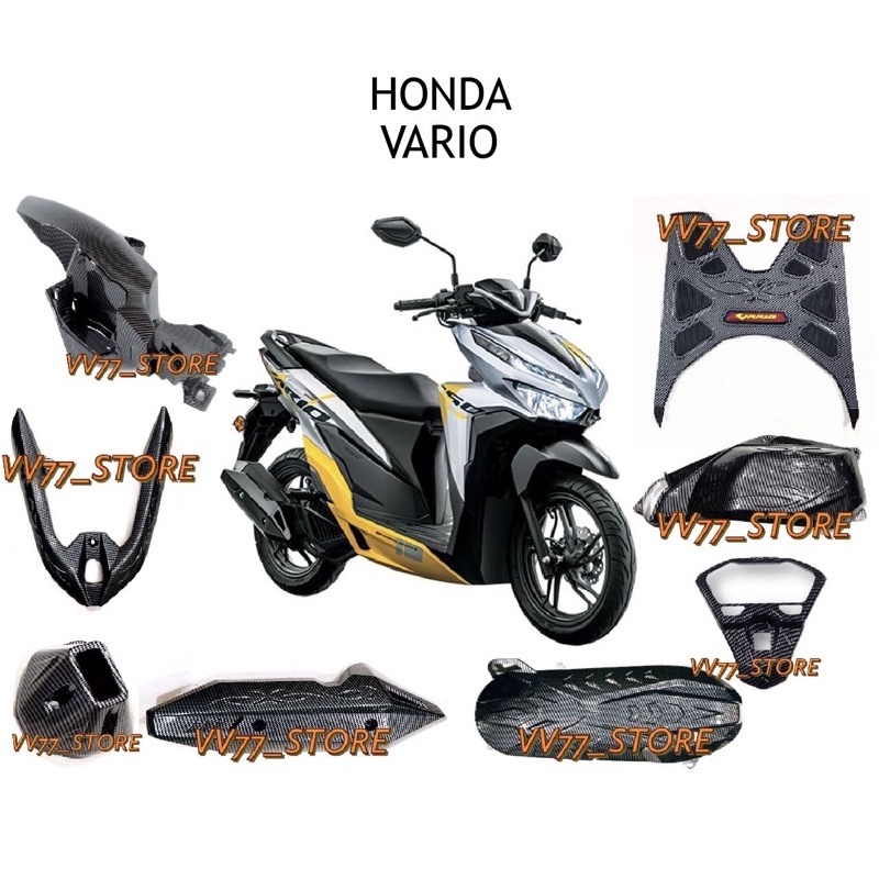 PARTS CARBON HONDA VARIO 150 A QUALITY CARBON FULL SET READY