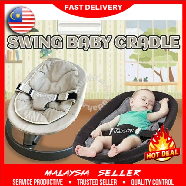 Leaves swing hot sale baby cradle