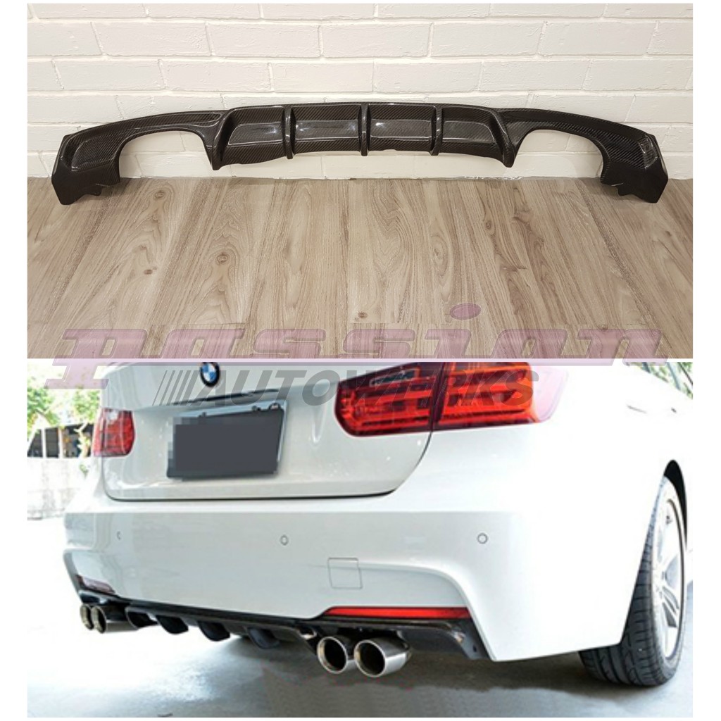 Bmw f30 rear diffuser deals m sport