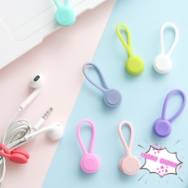 Silicone Cords Winder Magnetic Cable Organizer