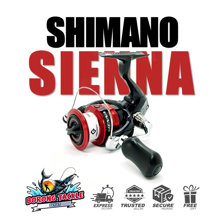 Shimano Sienna FG 500 1000 2000 2500 C300 4000 Spinning Reel