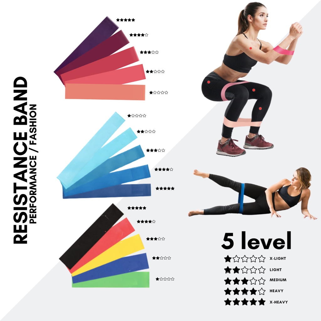 Weight loss exercise with resistance online bands