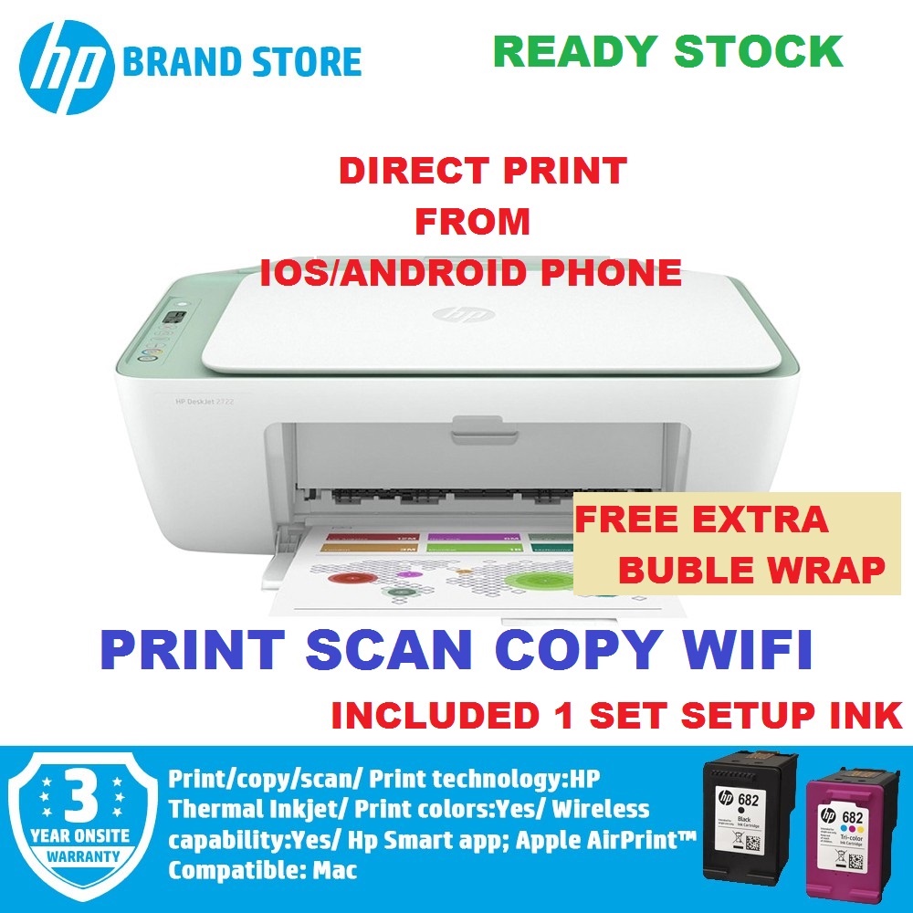 HP 2776/2777/2336/4176/6075 ALL IN ONE WIFI PRINTER,PRINT ,SCAN, FOTOSTAT,  WIRELESS PRINT FROM MOBILE PHONE ANDROID