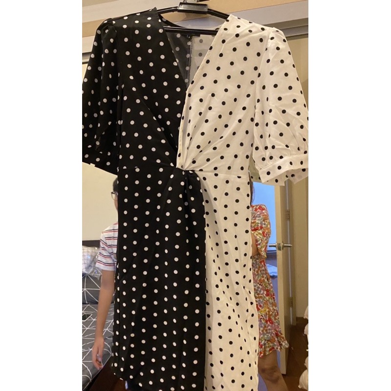 Zalora polka hotsell dot dress