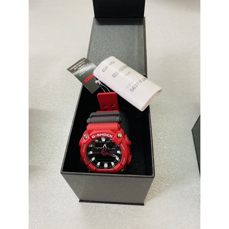 Casio G shock GA 900 1A4JF MAT MOTOR MERAH 2020 JAPAN SET 100
