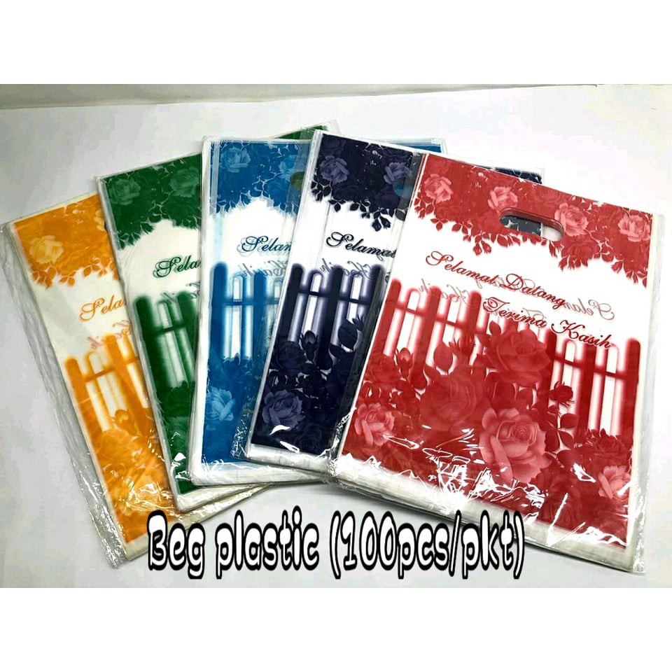 plastik goodies bag