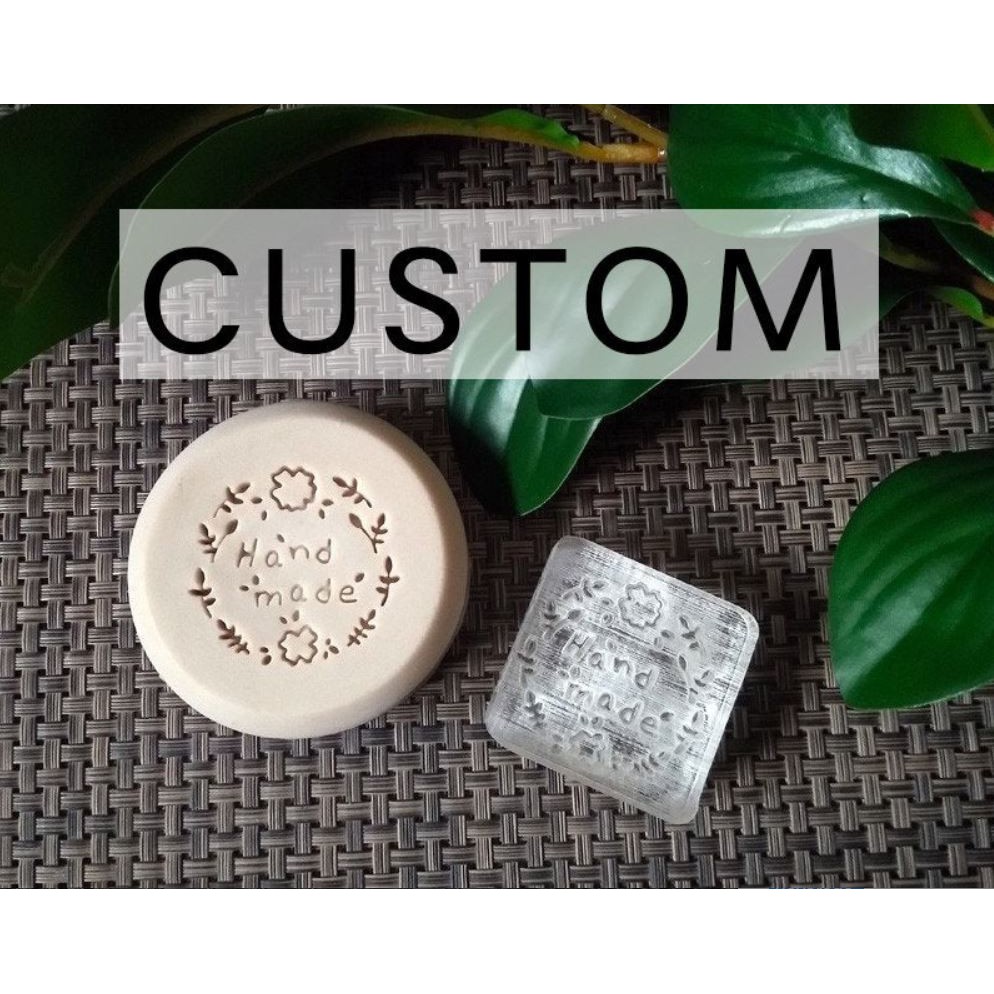 Custom deals soap stamps