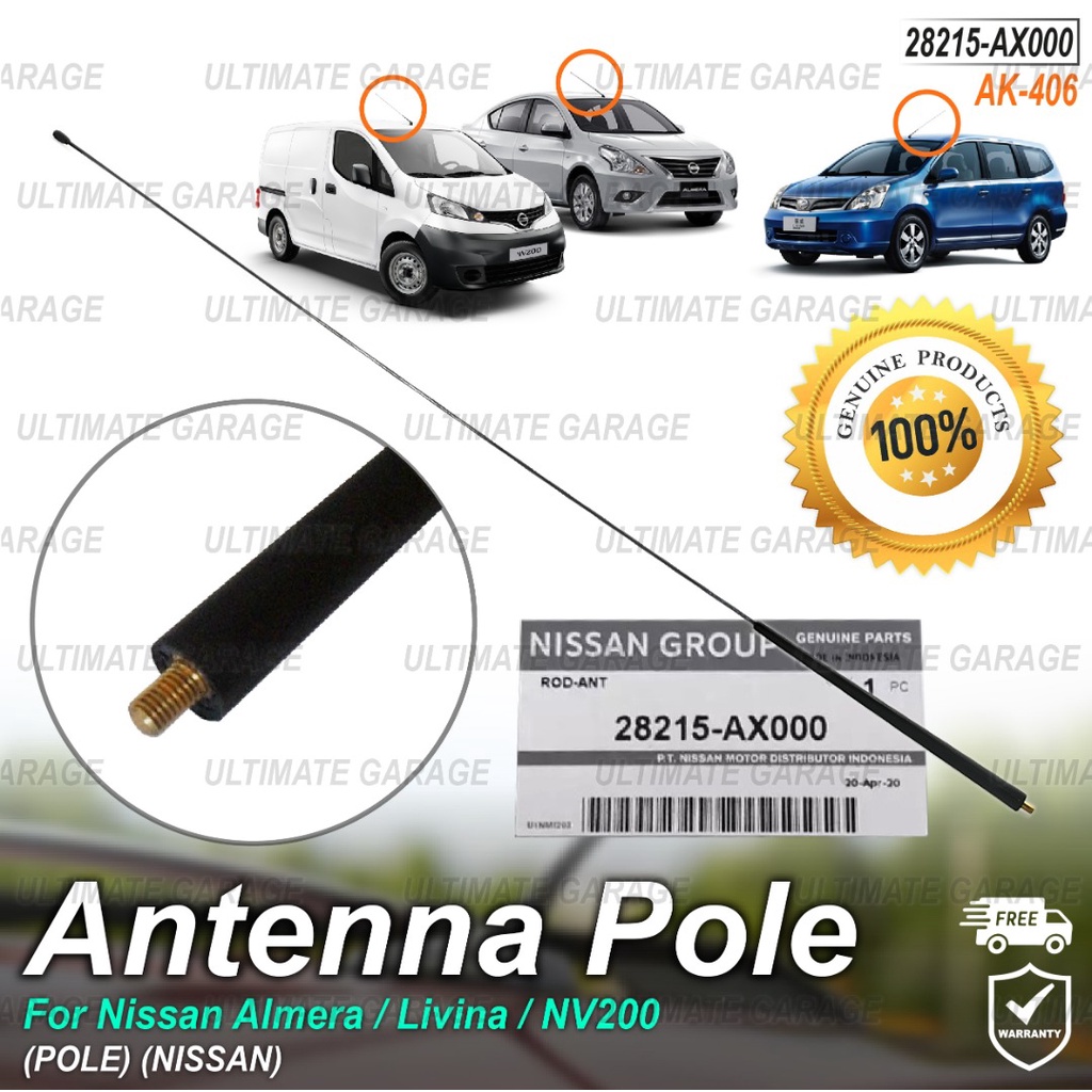 Nissan almera store antenna