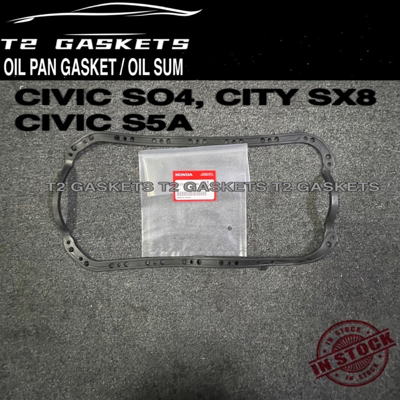 Honda civic deals oil pan gasket