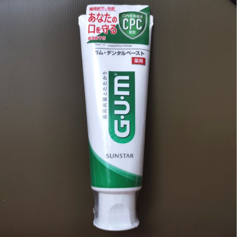 Gum on sale toothpaste japan