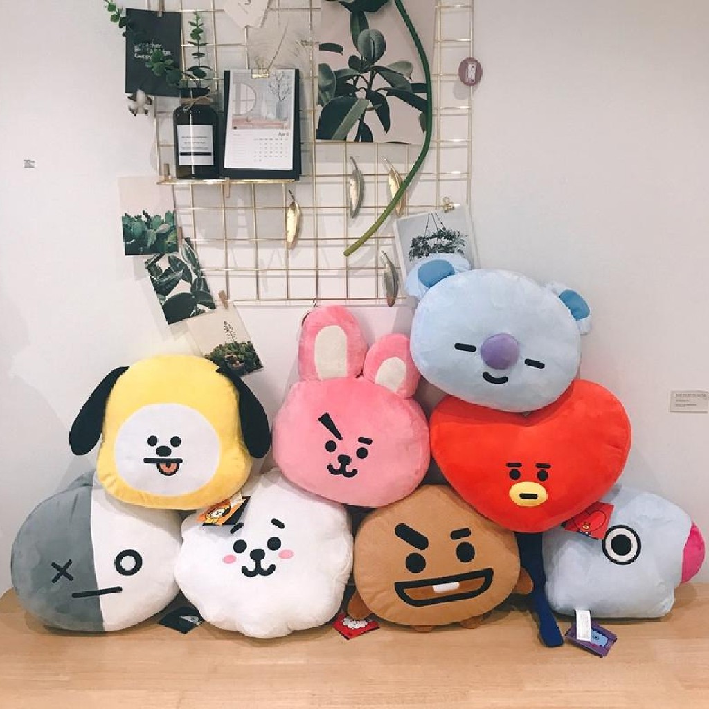 bt21 large pillow