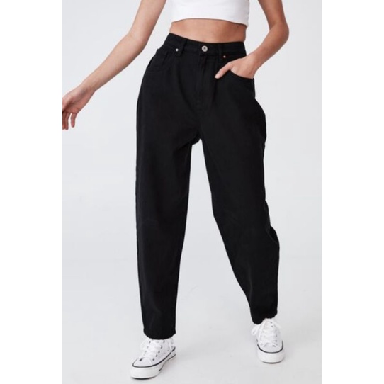 Shopee best sale mom jeans