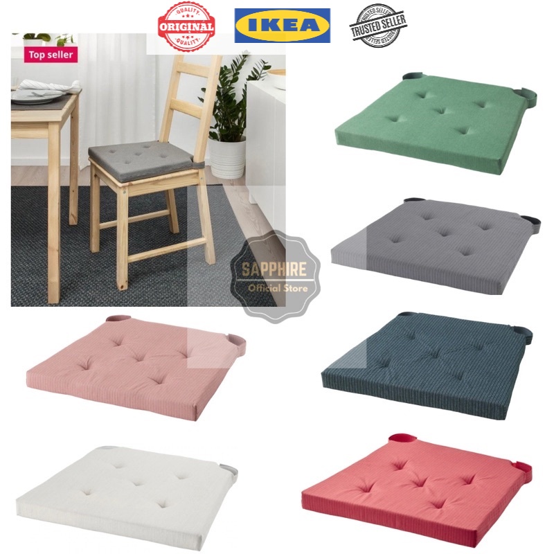 Justina Chair Pad Chair Cushion Lapik Kerusi 35 42x40x4 cm