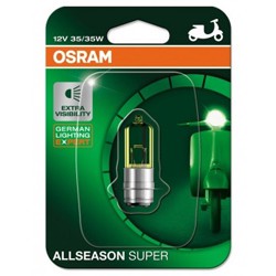 OSRAM BULB HS1 12V 35/35W ALLSEASON (GREEN PACK)