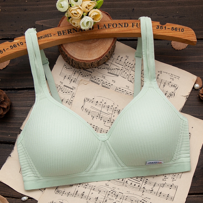 Cotton Padded Bra for Women, Size 32-38