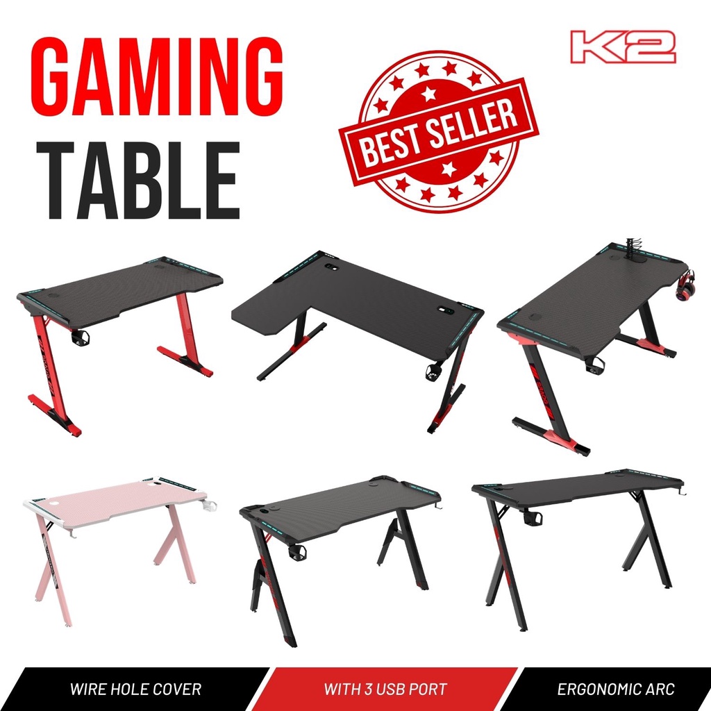Pc gaming deals table size
