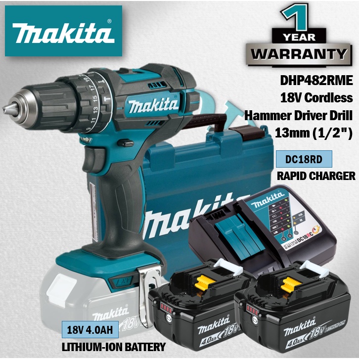 Makita dhp482rfe discount