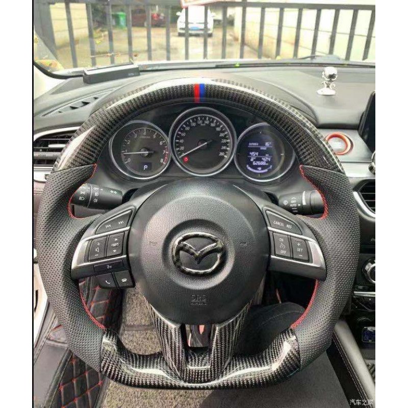 Mazdaspeed 3 carbon fiber store steering wheel