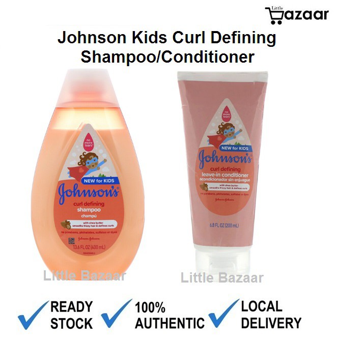 Johnson's curl hot sale shampoo